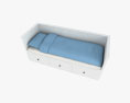 IKEA HEMNES Day-Bed 3d model