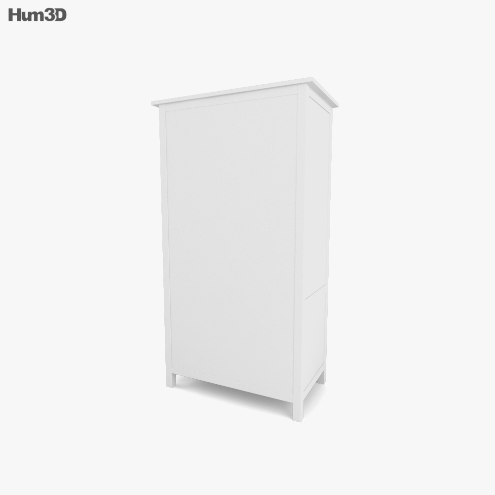 IKEA HEMNES Wardrobe 3d model