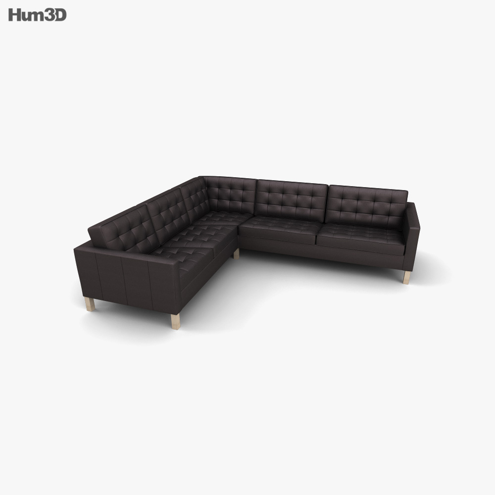 IKEA KARLSTAD Sofá de Canto Modelo 3d