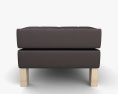 IKEA KARLSTAD Ottoman 3d model