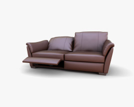 IKEA ALVROS Sofá 3 lugares Modelo 3d