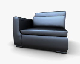 IKEA SMOGEN One-Seat Sofa 3D model