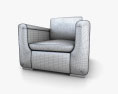 IKEA SMOGEN 扶手椅 3D模型