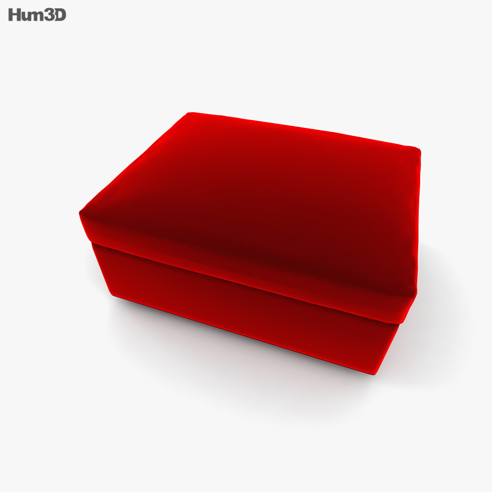 Graden Celsius Wennen aan Snazzy IKEA Kivik Ottoman 3D model - Furniture on Hum3D