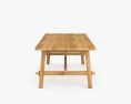 IKEA Mockelby Wood Table 3d model