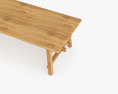 IKEA Mockelby Wood Table 3D 모델 