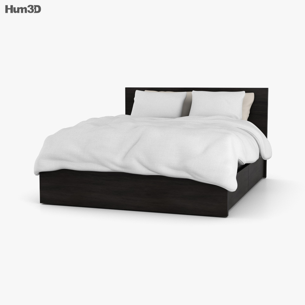 IKEA Malm Ліжко 3D модель