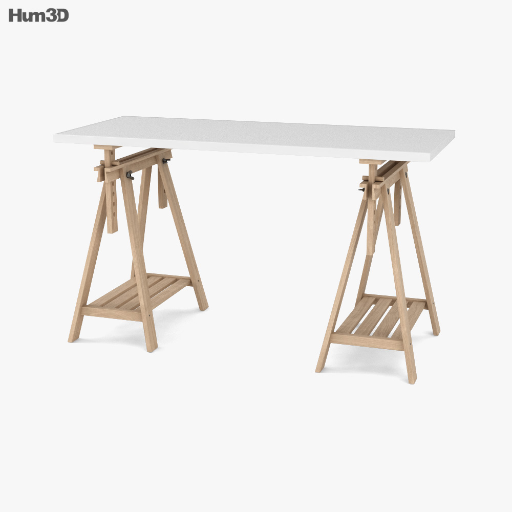 IKEA Lagkapten 桌子 3D模型