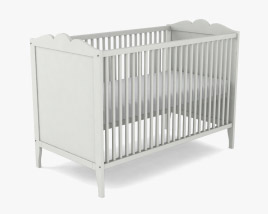IKEA Hensvik 嬰兒床 3D模型