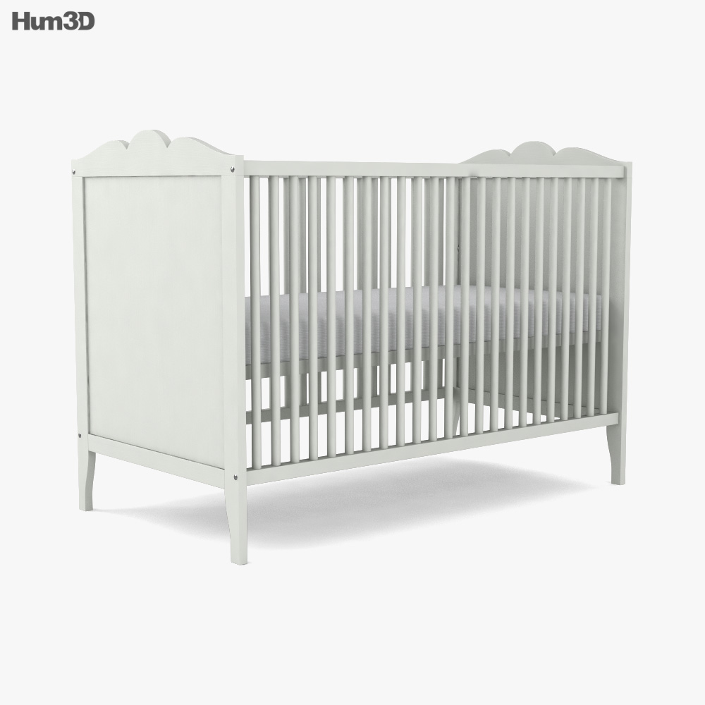 IKEA Hensvik Crib 3d model