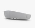 Ico Parisi Curved sofa 3d model
