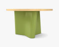 India Mahdavi Diagonale Table 3d model