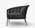 Janus Et Cie Knot Lounge chair 3d model