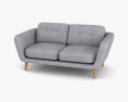 John Lewis Arlo Medium Sofa 3d model