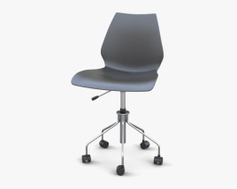 Kartell Maui Office chair 3D model