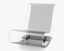 Kartell LCP チェア 3Dモデル