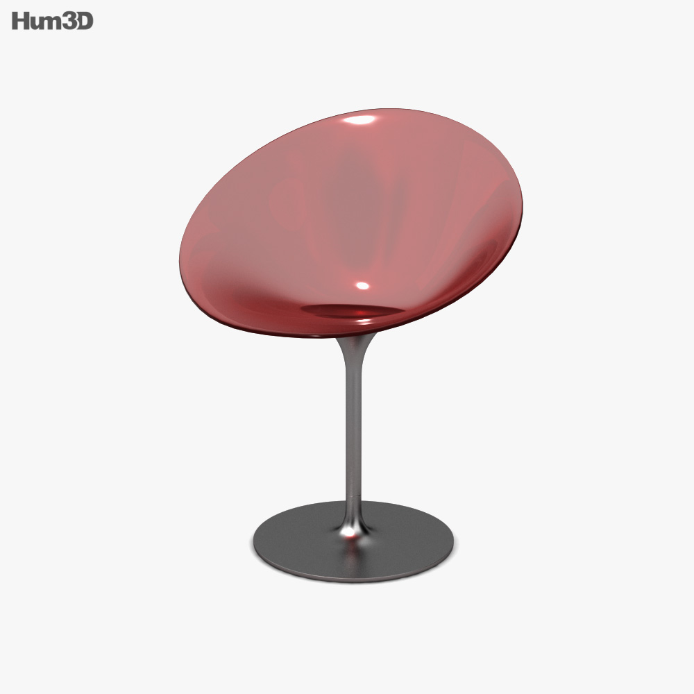 Kartell Eros Chair 3D model