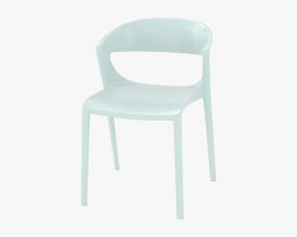Kastel Kicca One Chair 3D model