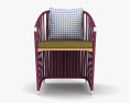 Kettal Bitta Lounge chair Modello 3D