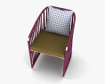 Kettal Bitta Lounge chair 3D модель