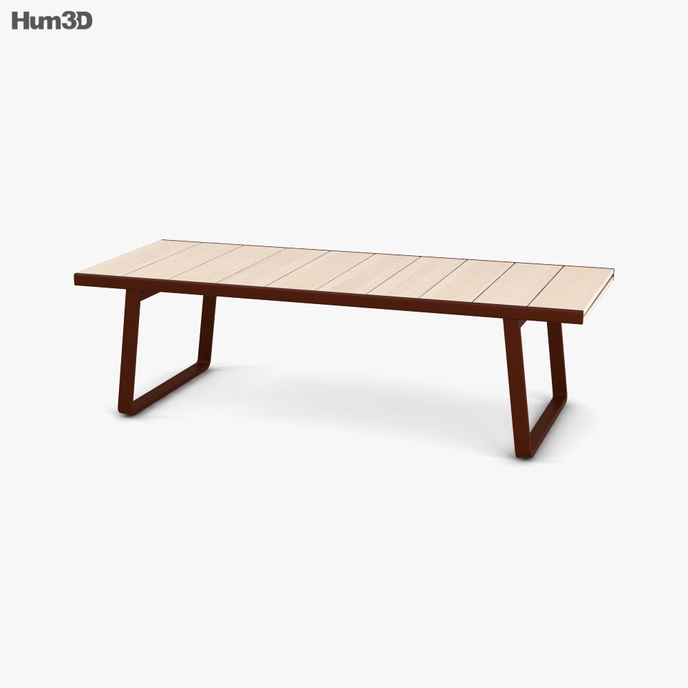 Kettal Bitta Dining table 3d model