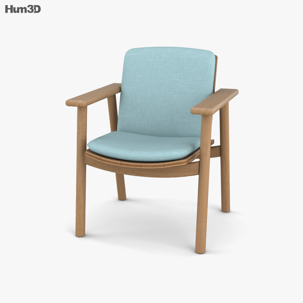Kettal Riva Обіднє крісло 3D модель