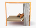 Kettal Daybed Bed 3d model