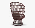 Kettal Cala Club Armchair 3d model