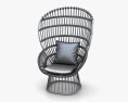 Kettal Cala Club Armchair 3d model