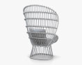 Kettal Cala Club Armchair 3d model