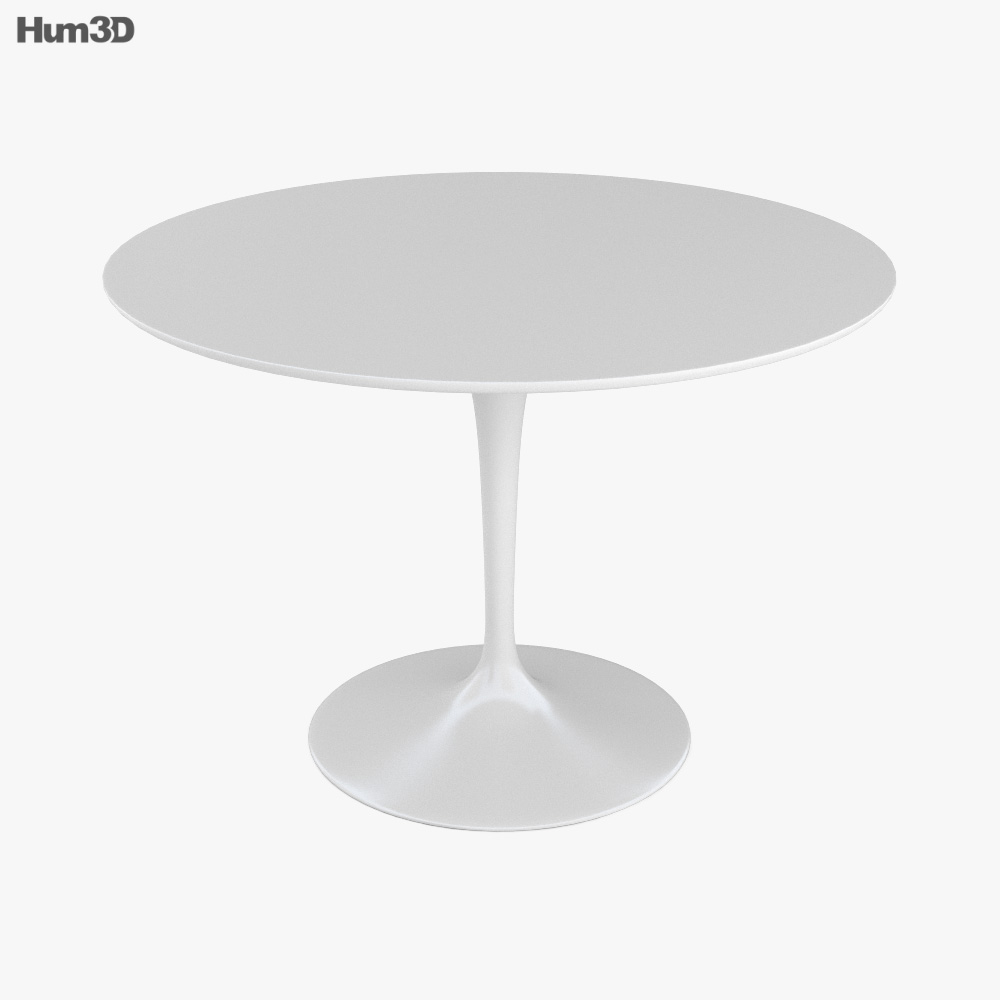 Knoll Saarinen Обідній стіл 3D модель