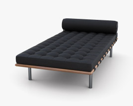 Knoll Barcelona Couch 3D-Modell