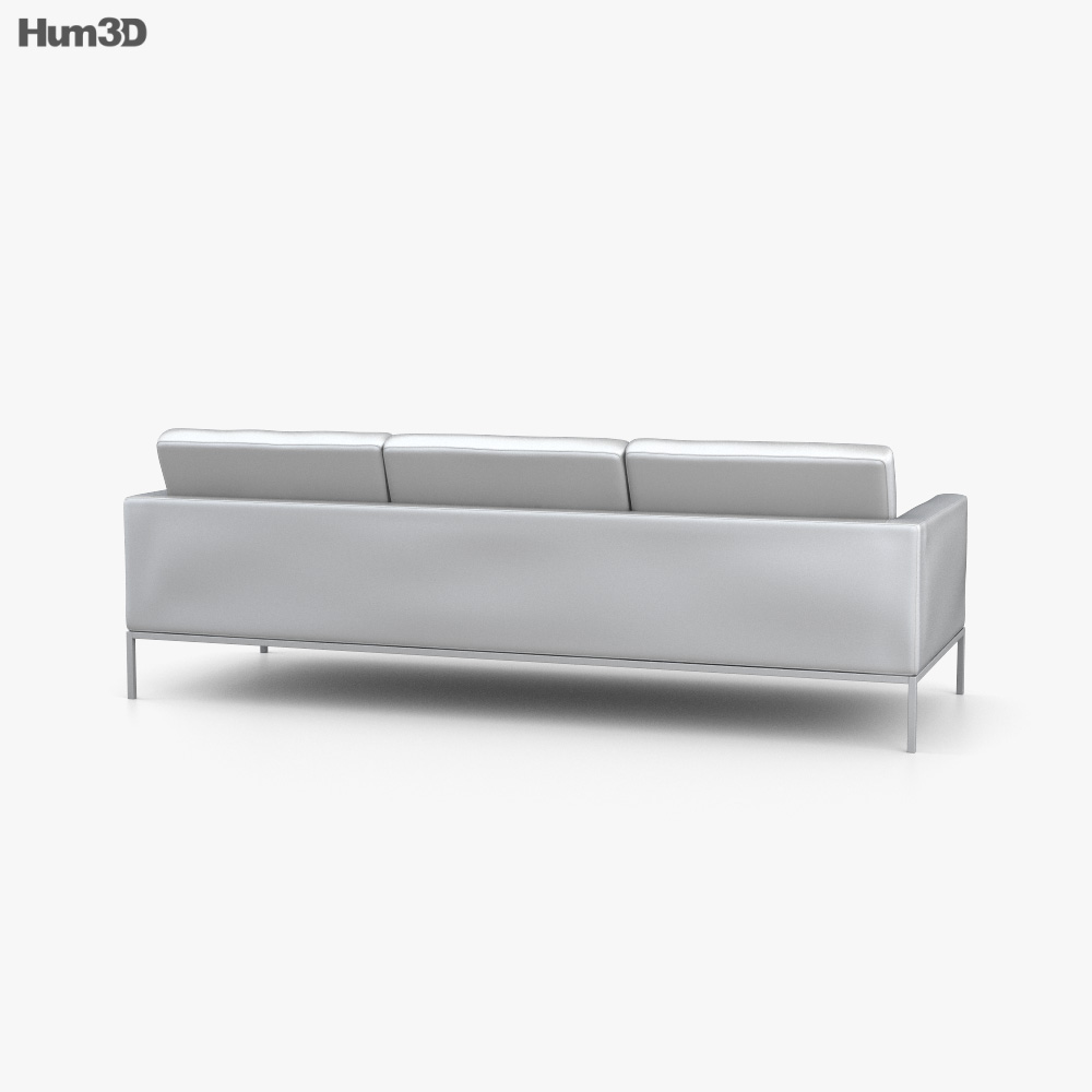 Knoll Florence Relaxed Sofa 3D model - Furniture on Hum3D