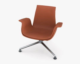 Knoll Bucket Lounge chair 3D model