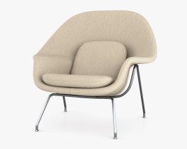 Knoll Womb Armchair 3D model