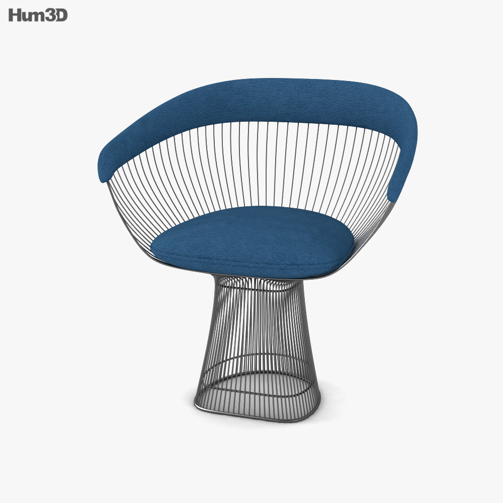 Knoll Platner Armchair 3D model