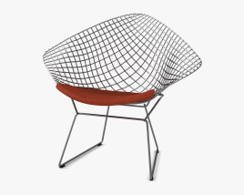 Knoll Bertoia Diamond Cadeira Modelo 3d