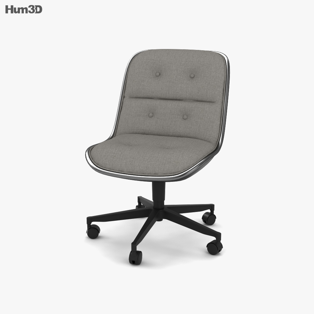 Knoll Pollock Office chair 3D model