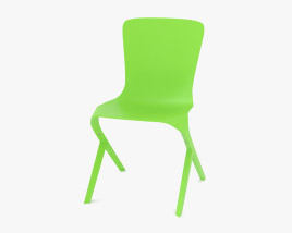 Knoll Washington Skin Chair 3D model