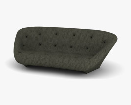 Ligne Roset Ploum Large Settee High Back Sofa 3D-Modell