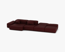 Living Divani Extrasoft Sofa 3D model