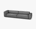 Living Divani NeoWall Sofa 3d model
