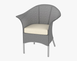 Lloyd Loom Montpellier Armchair 3D model