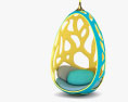 Louis Vuitton Cocoon armchair 3D 모델 