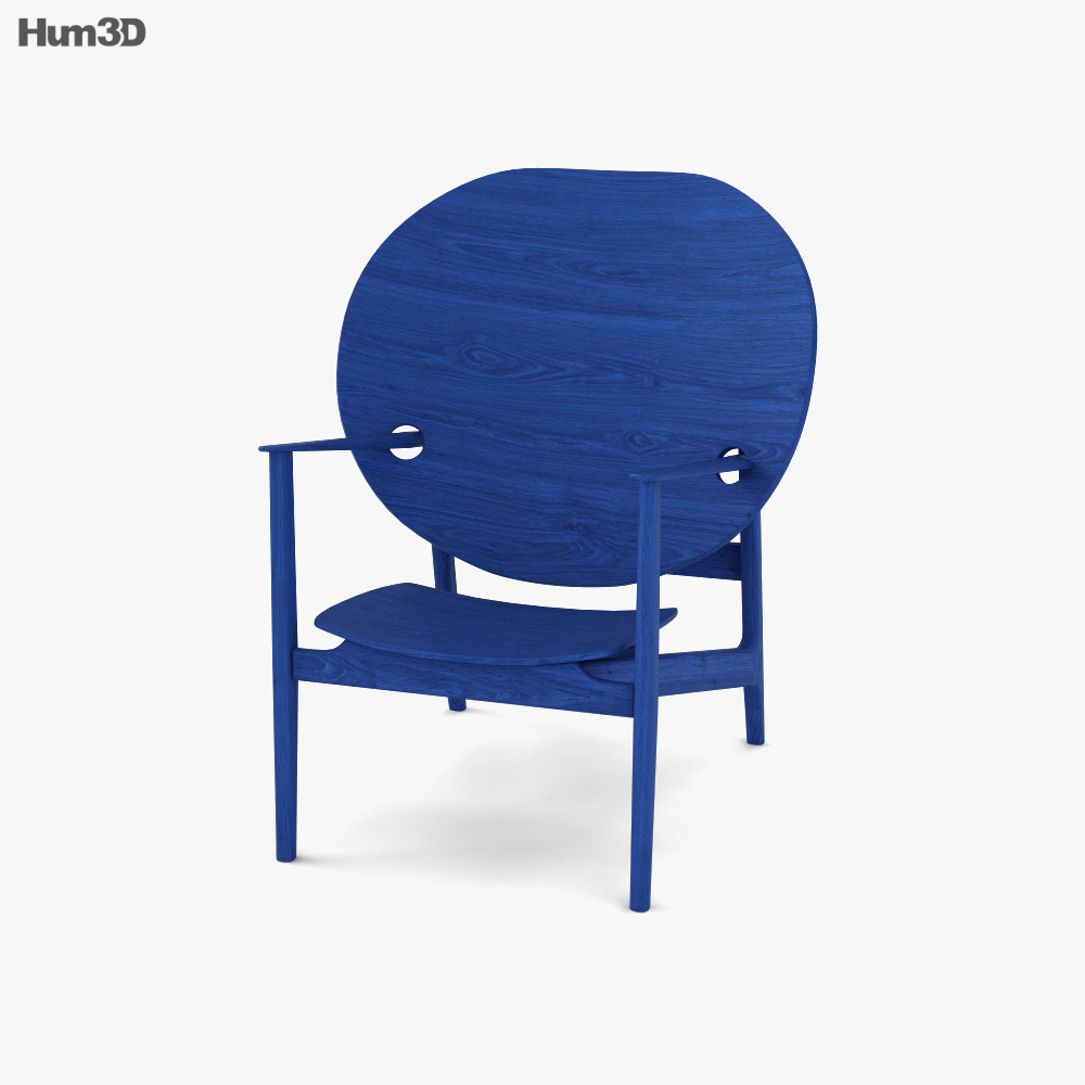 Mac Collins Iklwa Chair 3D model