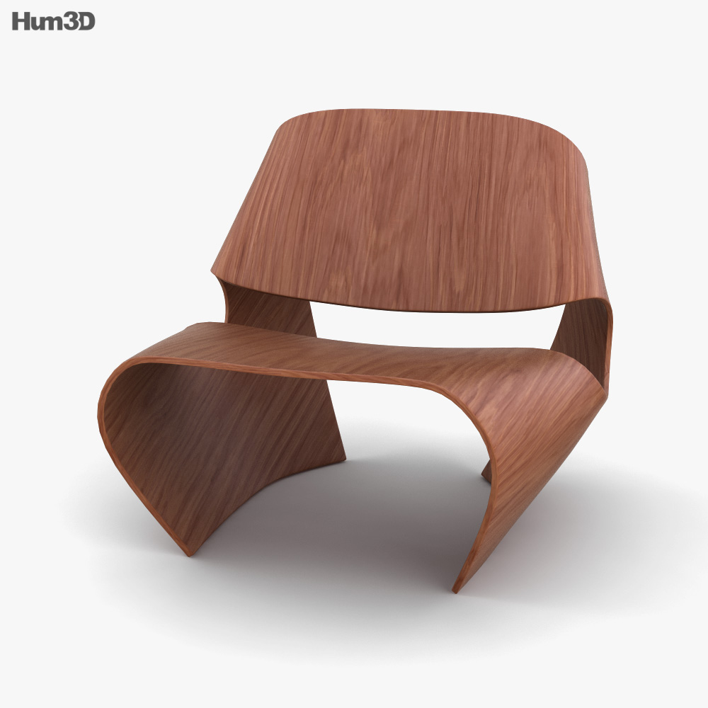 Made In Ratio Cowrie Chair 3D model
