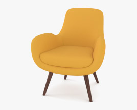 Made Moby Chair 3D model