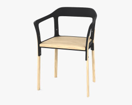 Magis Steelwood Chair 3D model
