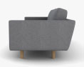 Maruni Hiroshima Wide 双座沙发 3D模型