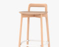 Mattiazzi MC2 Branca stool Modelo 3d